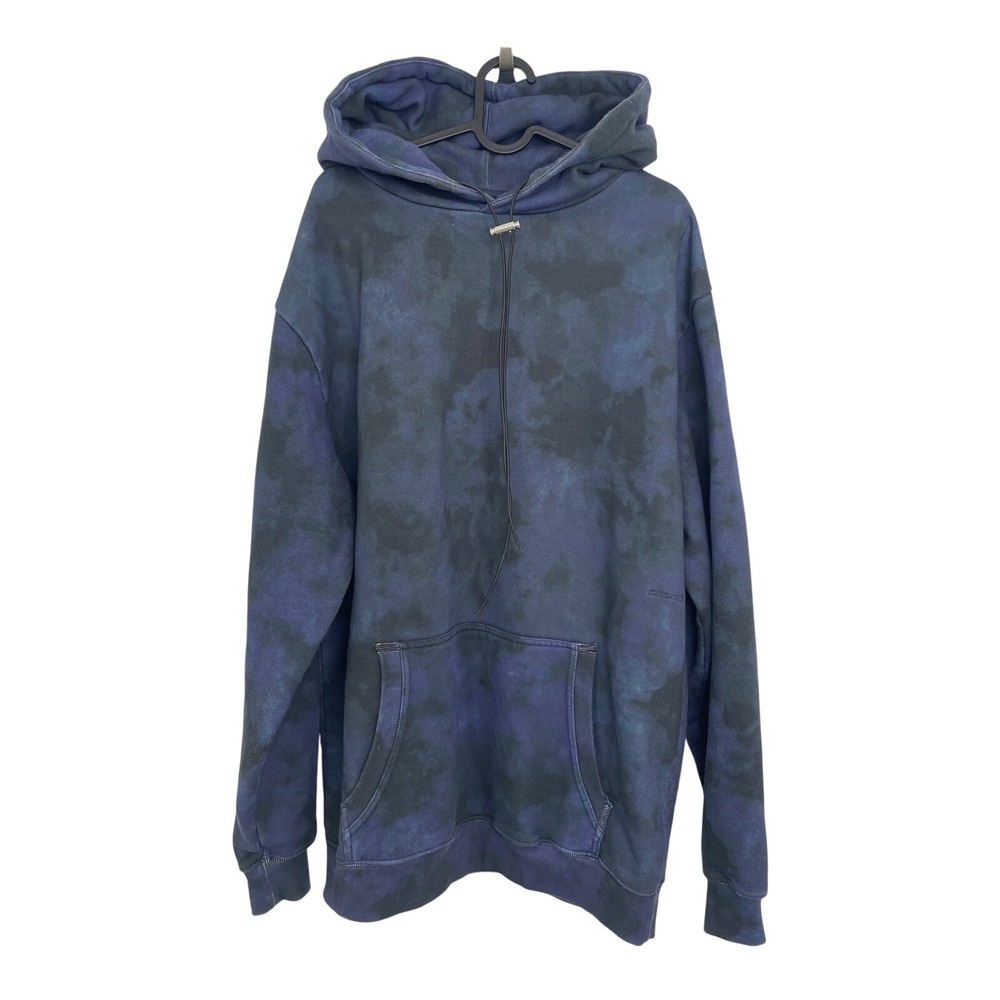 Zanerobe Tie Dye Hoodie Black/Ink Size Medium